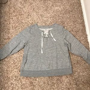 Grey Long Sleeve Sweatshirt